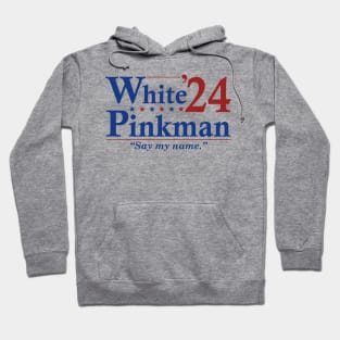 Walter White and Pinkman 2024 Election - Funny Election Hoodie